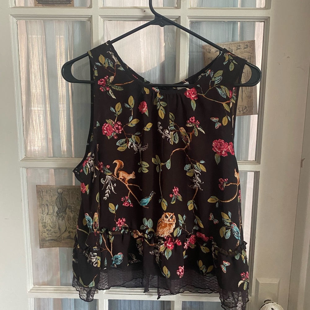 Lauren Conrad Disney Collection Blouse size L